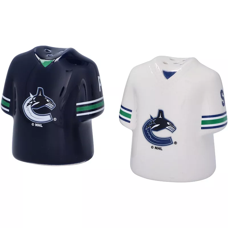 Vancouver Canucks Jersey Salt and Pepper Shaker Set