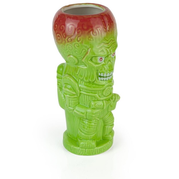 Beeline Creative Geeki Tikis Mars Attacks Martian Trooper Ceramic Mug Holds 18 Ounces