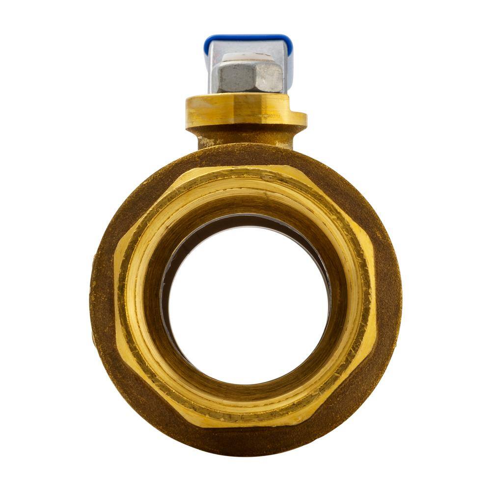 Everbilt 1-14 in. Brass FIP X FIP Ball Valve 107-406EB