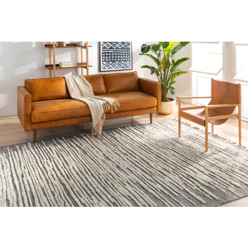 Sahara Wool Medium Gray Rug