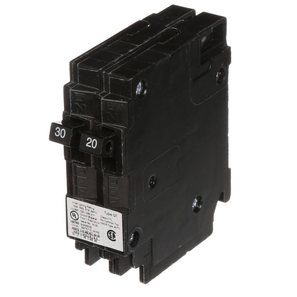 Siemens 3020 Amp Single-Pole Duplex Circuit Breaker Q3020