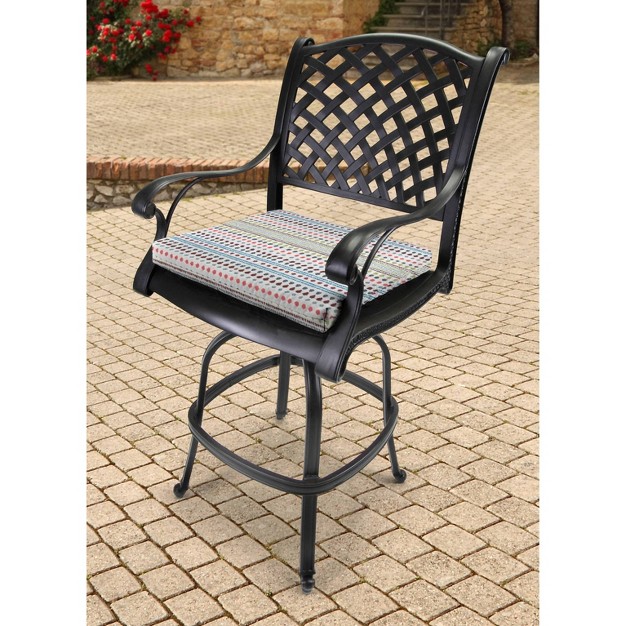 X 17 quot 2pk Outdoor Square Seat Pads Jordan Manufacturing