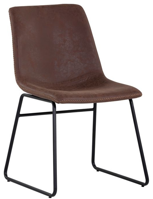 Sunpan Urban Unity Cal Dining Chair   Set of 2   Industrial   Dining Chairs   by Unlimited Furniture Group  Houzz