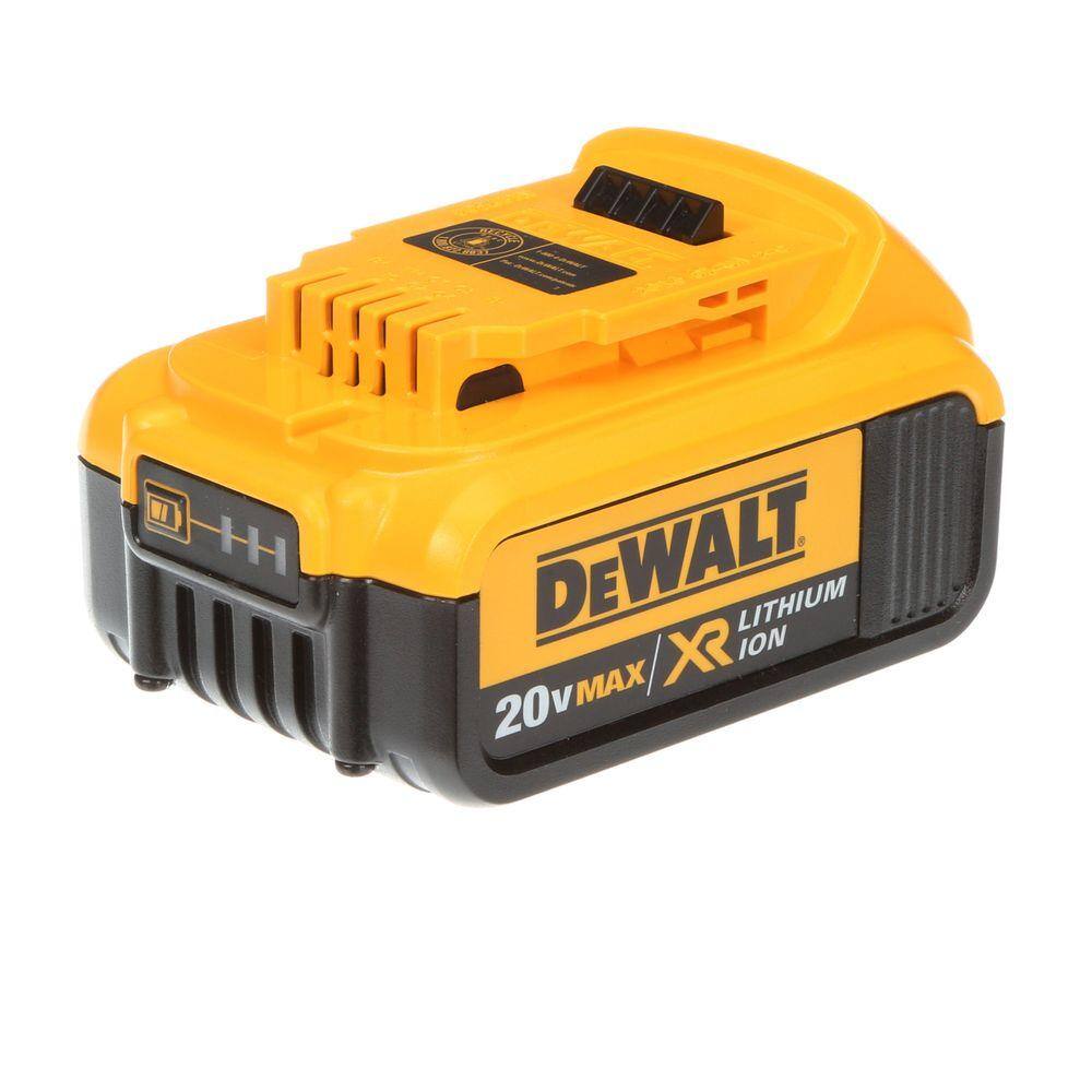 DW 20V MAX XR Lithium-Ion Cordless Premium Brushless 12 in. Hammer Drill and 20V MAX XR Premium Lithium-Ion 4.0Ah Battery DCD996BW204