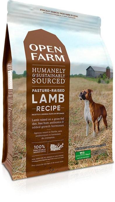 OPEN FARM GRAIN-FREE PASTURE RAISED LAMB RECIPE DRY DOG FOOD;