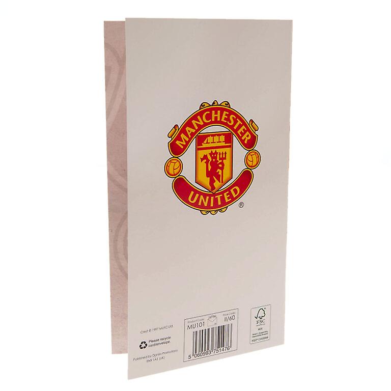 Manchester United FC Retro Birthday Card