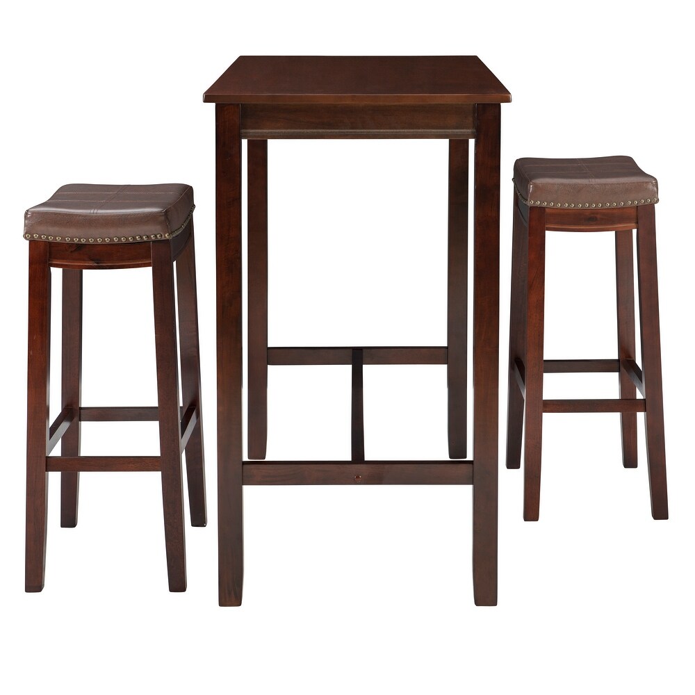 Bridgeport 3 Piece Bar Dining Set