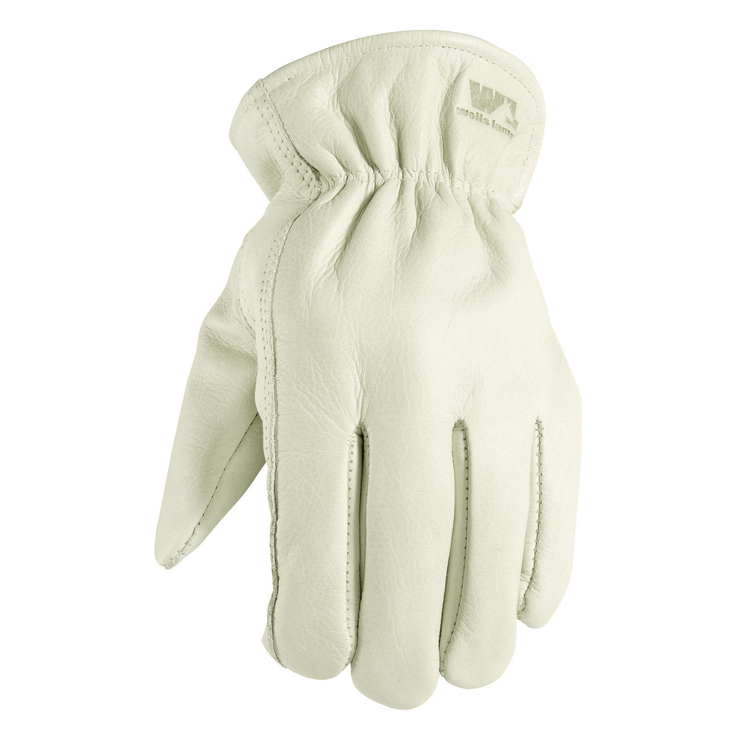 Wells Lamont Men\u0027s Driver Work Gloves Ivory XL 1 pair