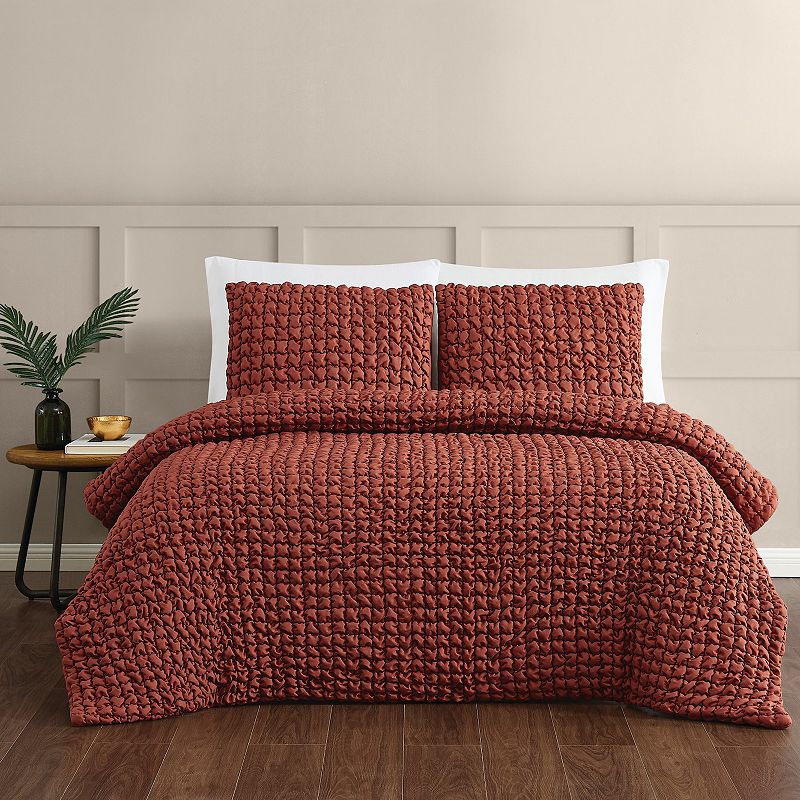 Christian Siriano New York? Textured Puff Comforter Set with Shams