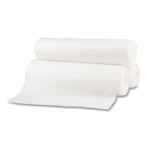 Boardwalk Repro Low-Density Can Liners | 30 gal， 0.62 mil， 30 x 36， White， 10 Bags