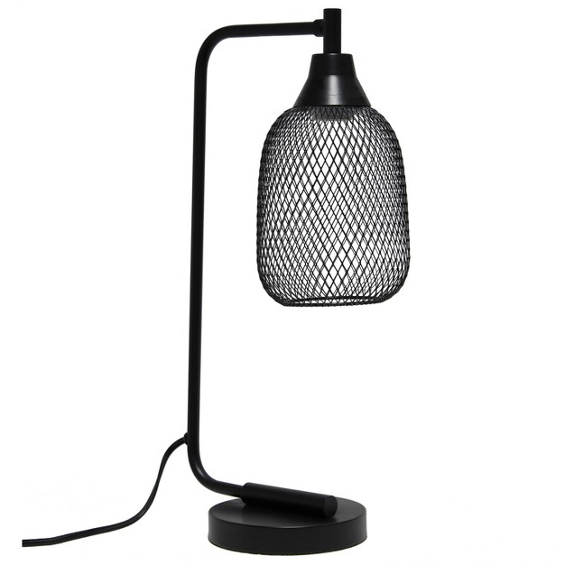 Industrial Mesh Desk Lamp Matte Lalia Home