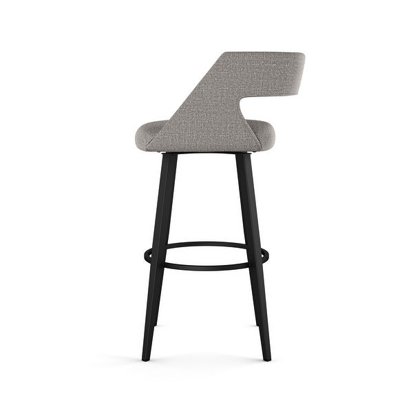 Amisco Marvin Swivel Counter and Bar Stool