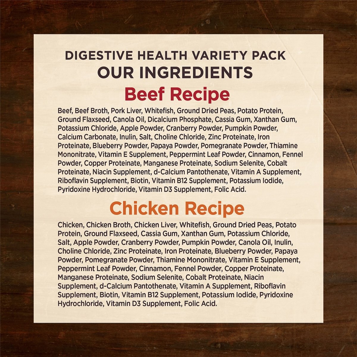 Wellness CORE Digestive Health Chicken and Beef Recipe Variety Pack Grain-Free Wet Dog Food， 13-oz， case of 6