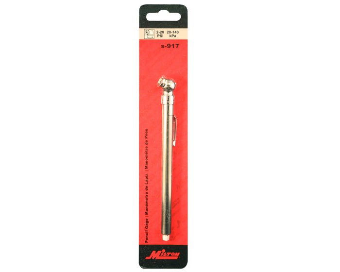 Milton Low Pressure Pencil Tire Gauge - 2 -20 PSI - S-917