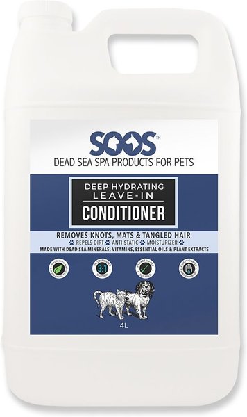 Soos Pets Deep Hydrating Leave-In Dog and Cat Conditioner