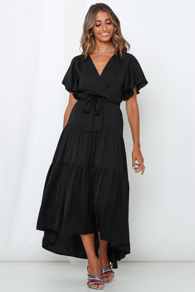 Lone Star Maxi Dress Black