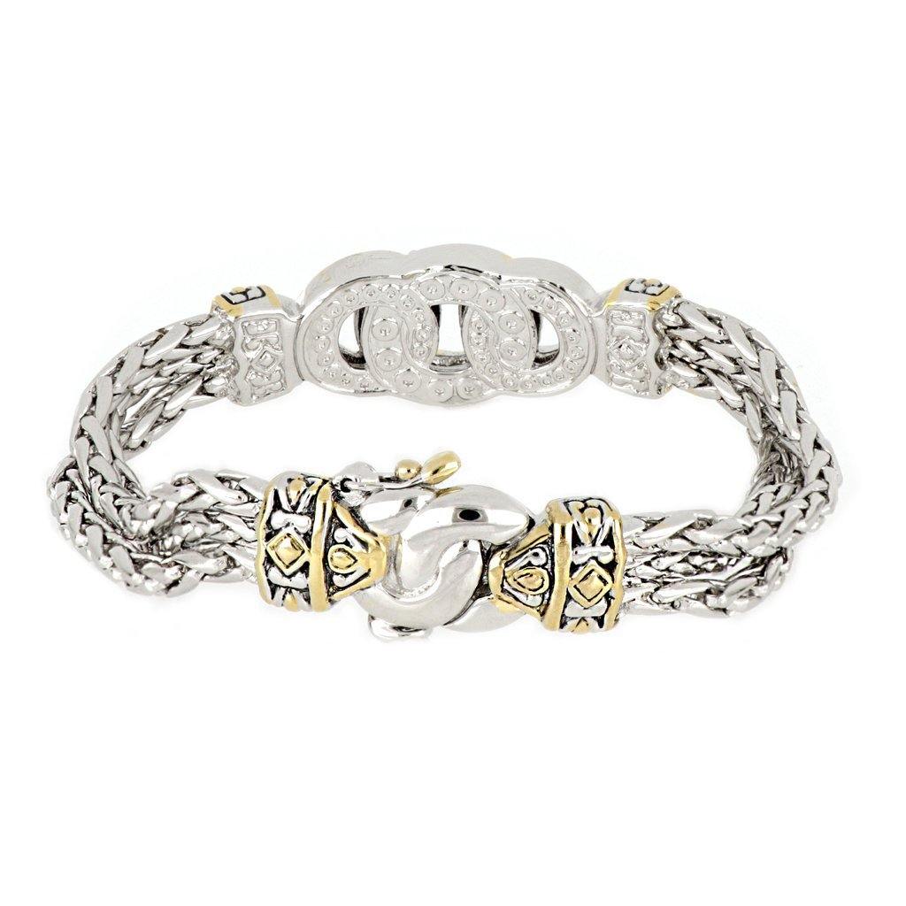 John Medeiros  Antiqua Three Circle Bracelet