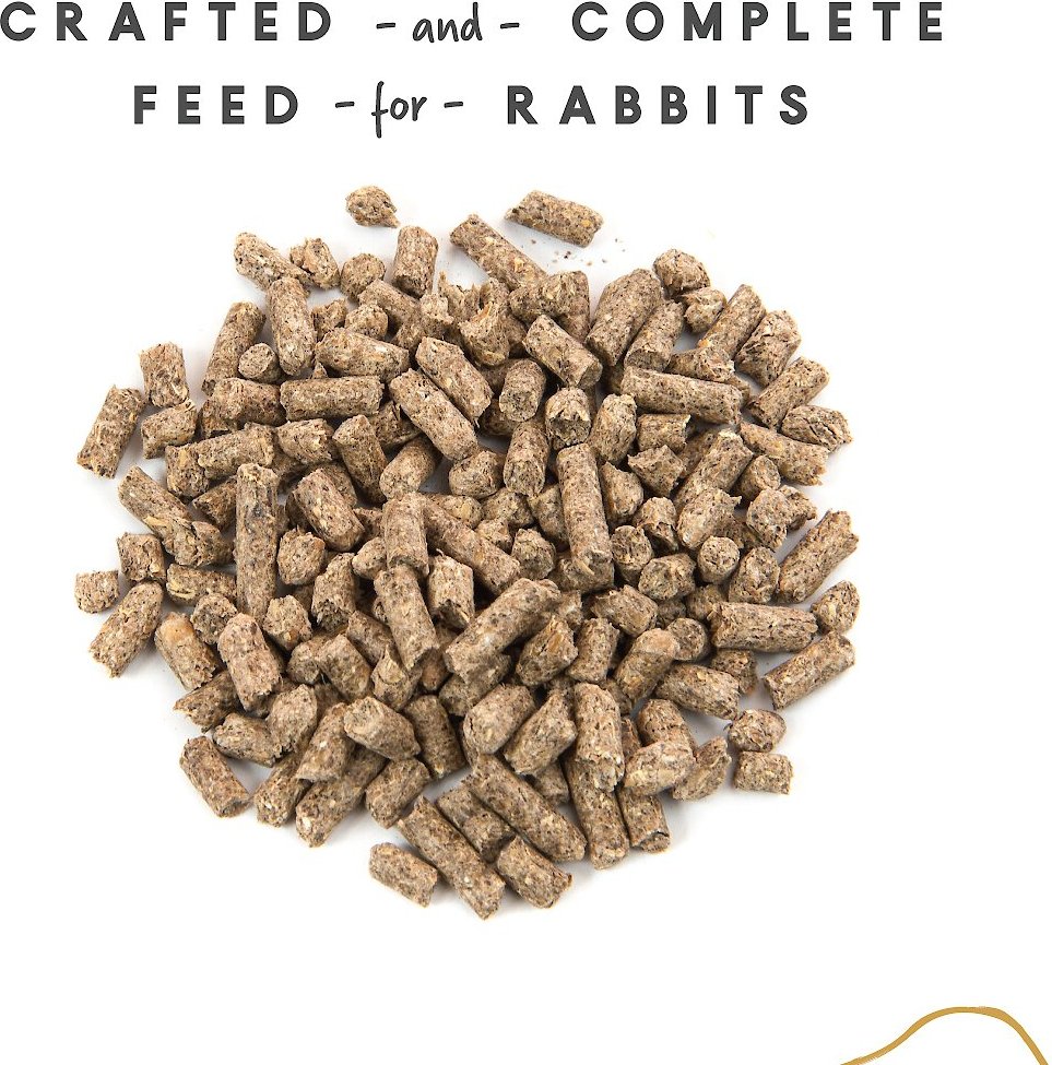 Manna Pro Crafted and Complete Rabbit Food， 5-lb bag