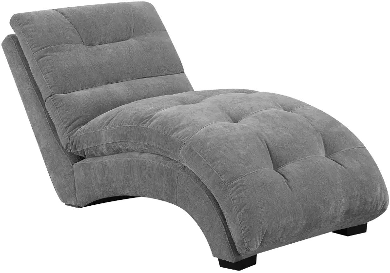 Dominick Granite Gray Chaise