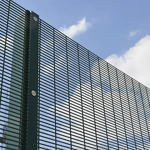 High quality 358 high security fence Galvanized prison fence anti climb PVC coated factory supply