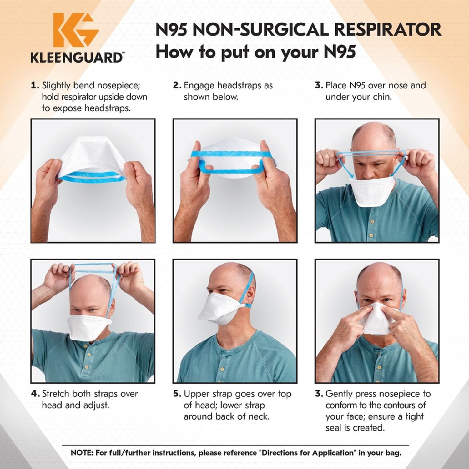 N95 Pouch Respirator by Kimberly-Clark Corporation KCC53899CT