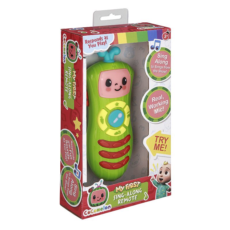 My First Cocomelon Sing Along Remote Interactive Baby Toy