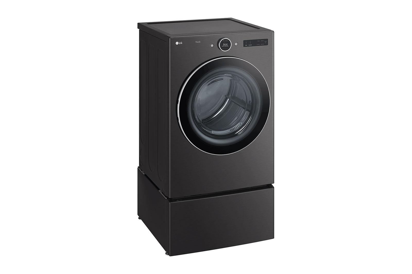 Lg DLEX6700B 7.4 Cu. Ft. Ultra Large Capacity Smart Wi-Fi Enabled Front Load Dryer With Turbosteam™ And Built-In Intelligence