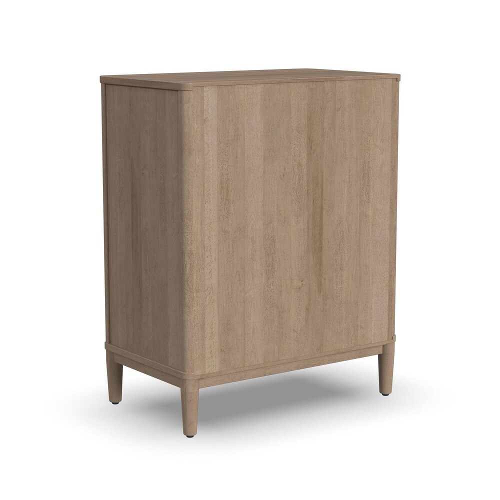 Brentwood Brown Wood Bar Cabinet   29\