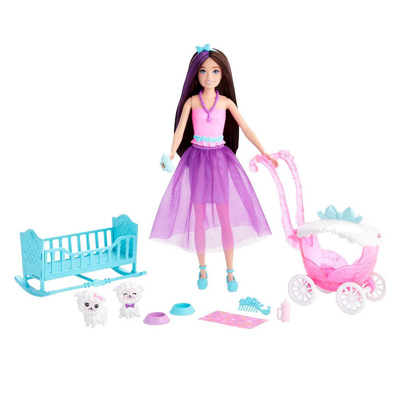 Barbie Skipper Doll and Nurturing Playset with Lambs and Stroller