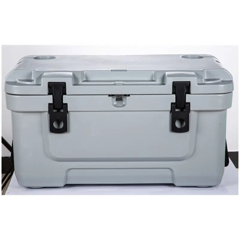 Custom hard cooler box outdoor large capacity coolers box refrigeration Hiking Fishing Camping hard cooler