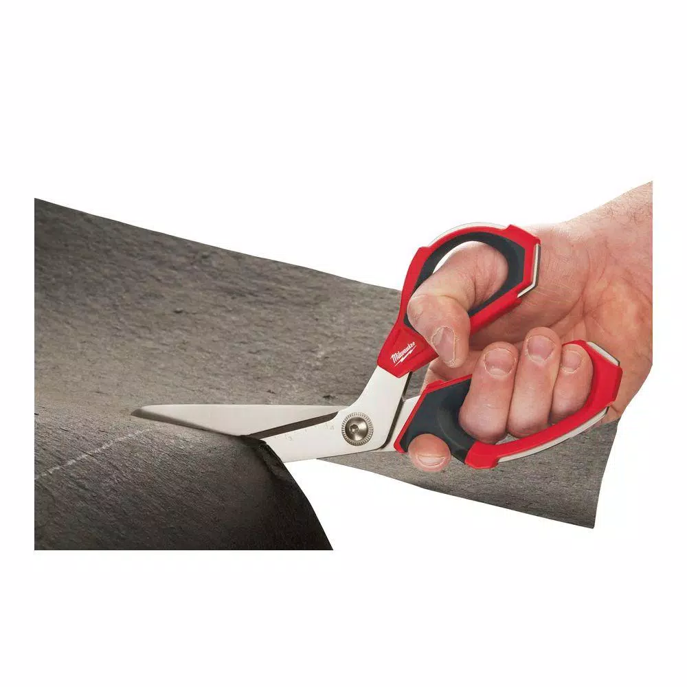 Milwaukee Jobsite Straight and Offset Scissors (2-Piece) and#8211; XDC Depot