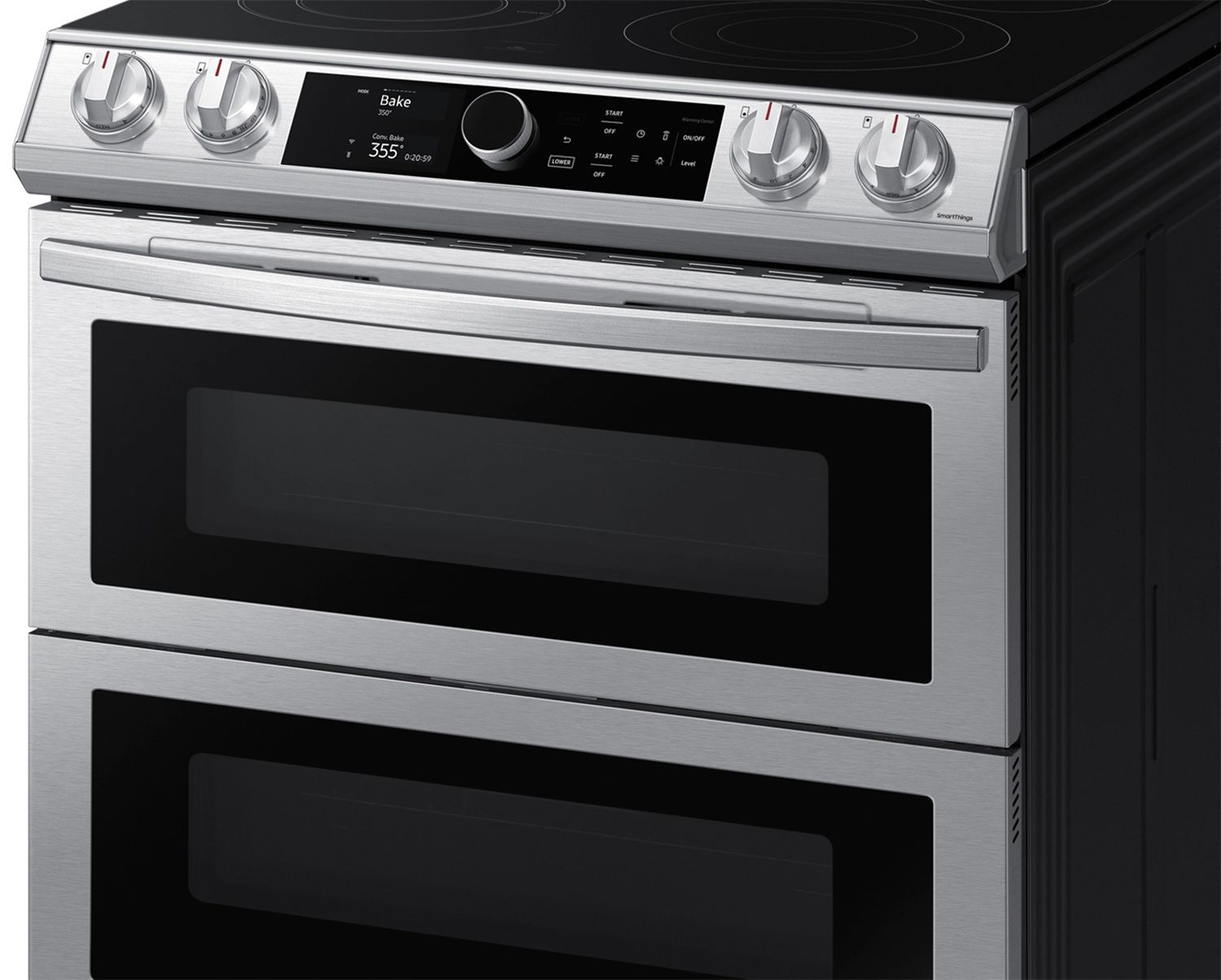  ADA 6.3 Cu. Ft. Fingerprint Resistant Stainless Steel Flex Duo Slide-in Electric Range With Smart Dial， Air Fry and Wi-Fi