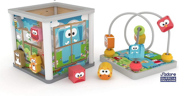 J'adore JRE 818893 C J'adore Wooden Zoo Animal Min...