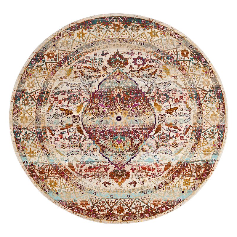 Safavieh Baldwin Calliope Framed Floral Rug