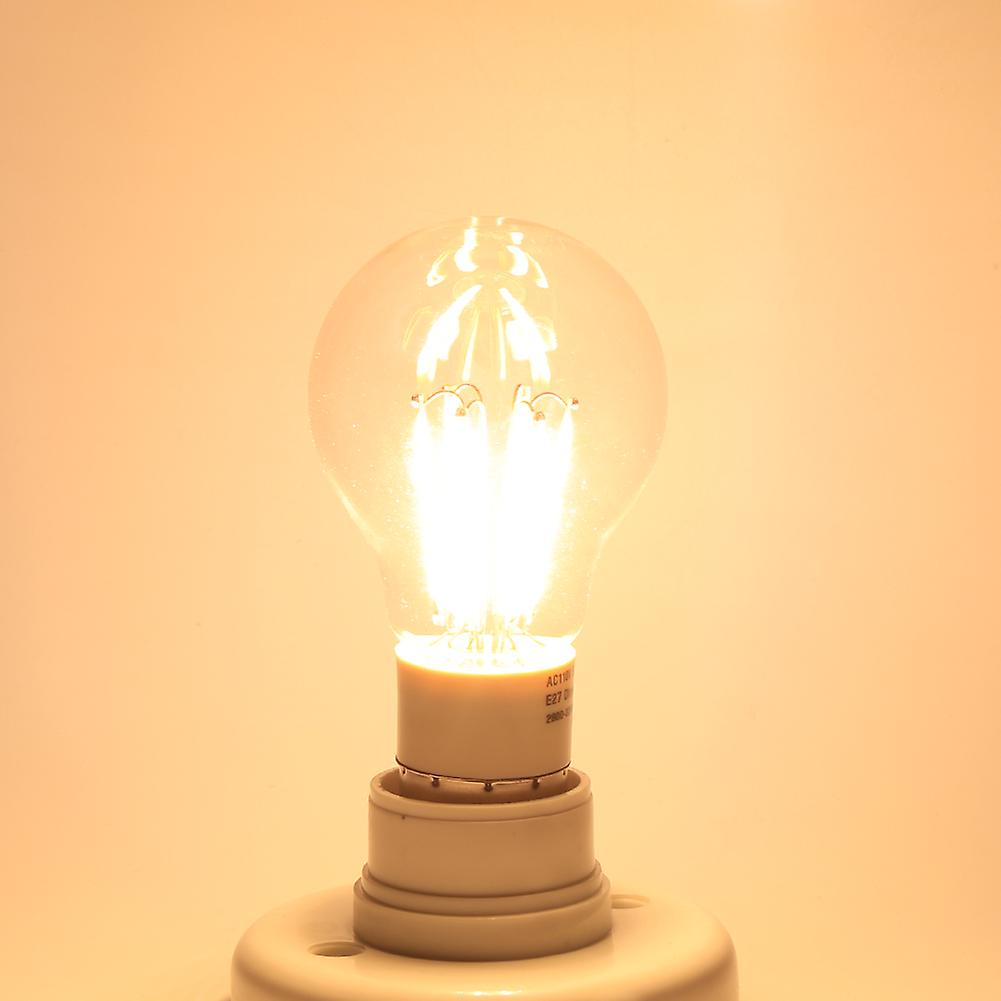 E27 12v Cob Led Filament Bulb 360 Degree Non Dimmable Light New (6w Warm White)