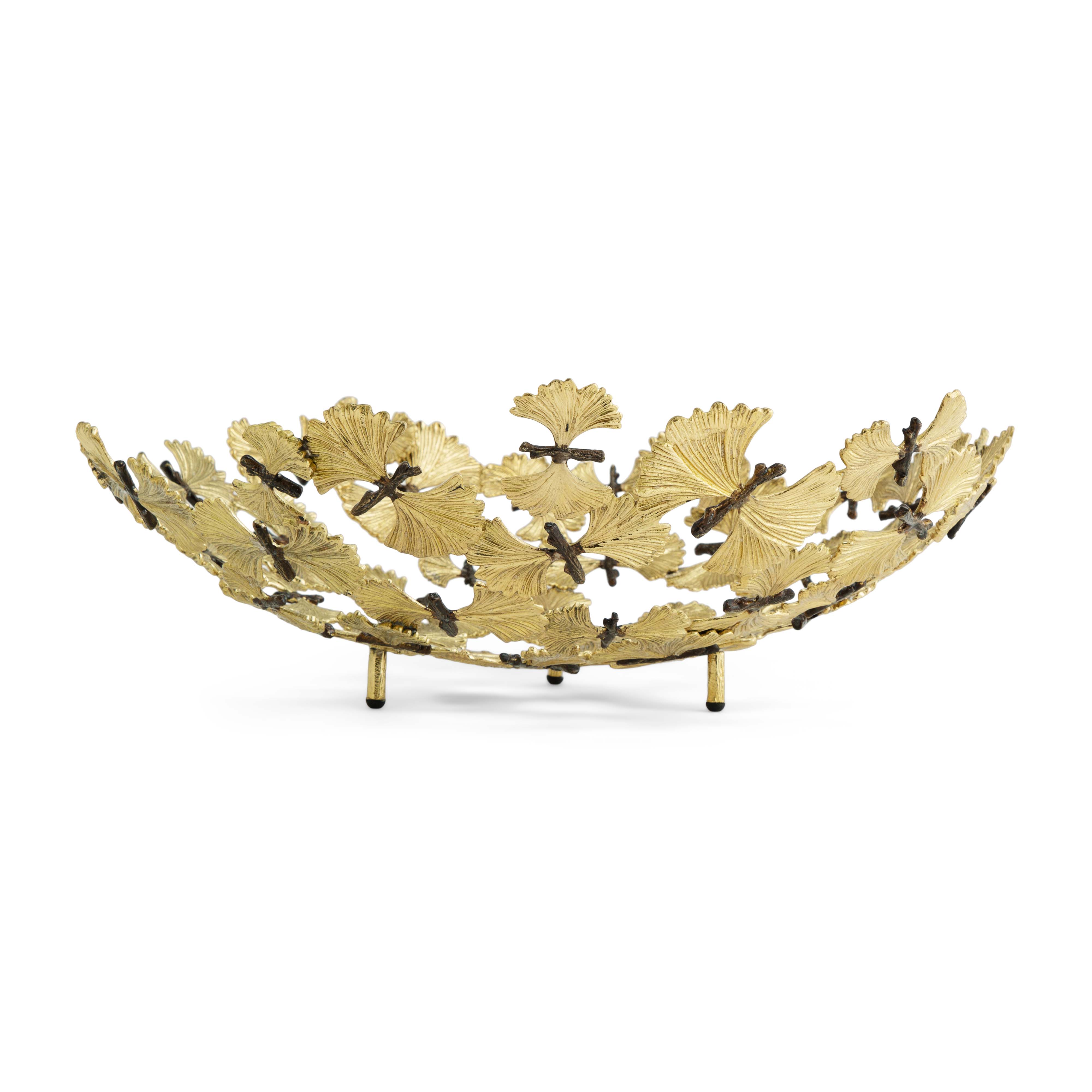 Butterfly Ginkgo Centerpiece Bowl