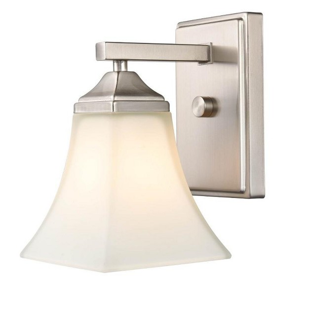 Millennium Lighting 1 Light Sconce Brushed Nickel