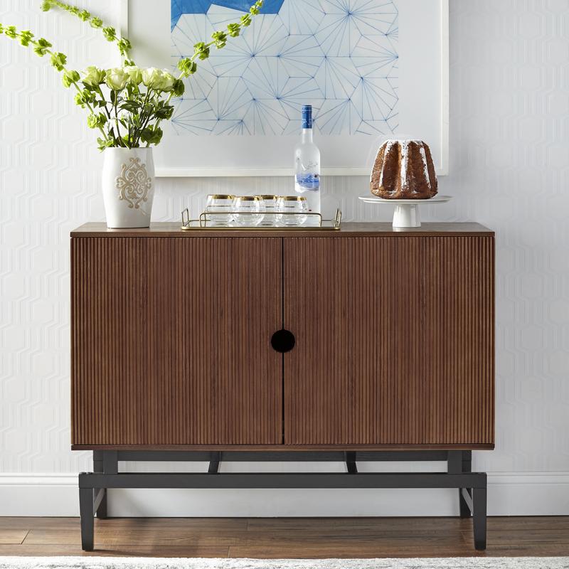 angelo:HOME TV Console/Buffet Cabinet - Luxe (walnut)