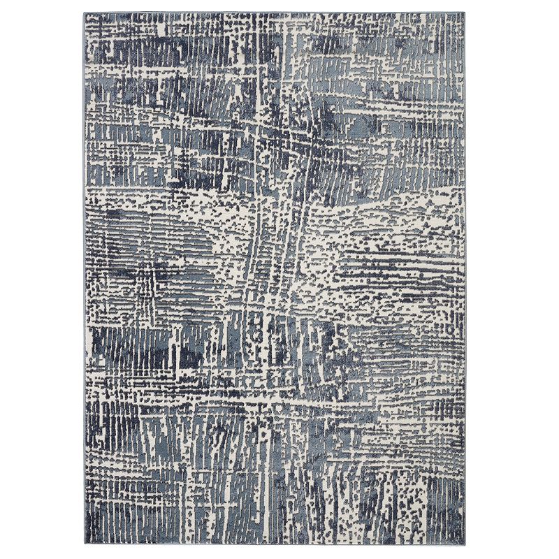 Nourison Urban Decor Slate Rustic Rug