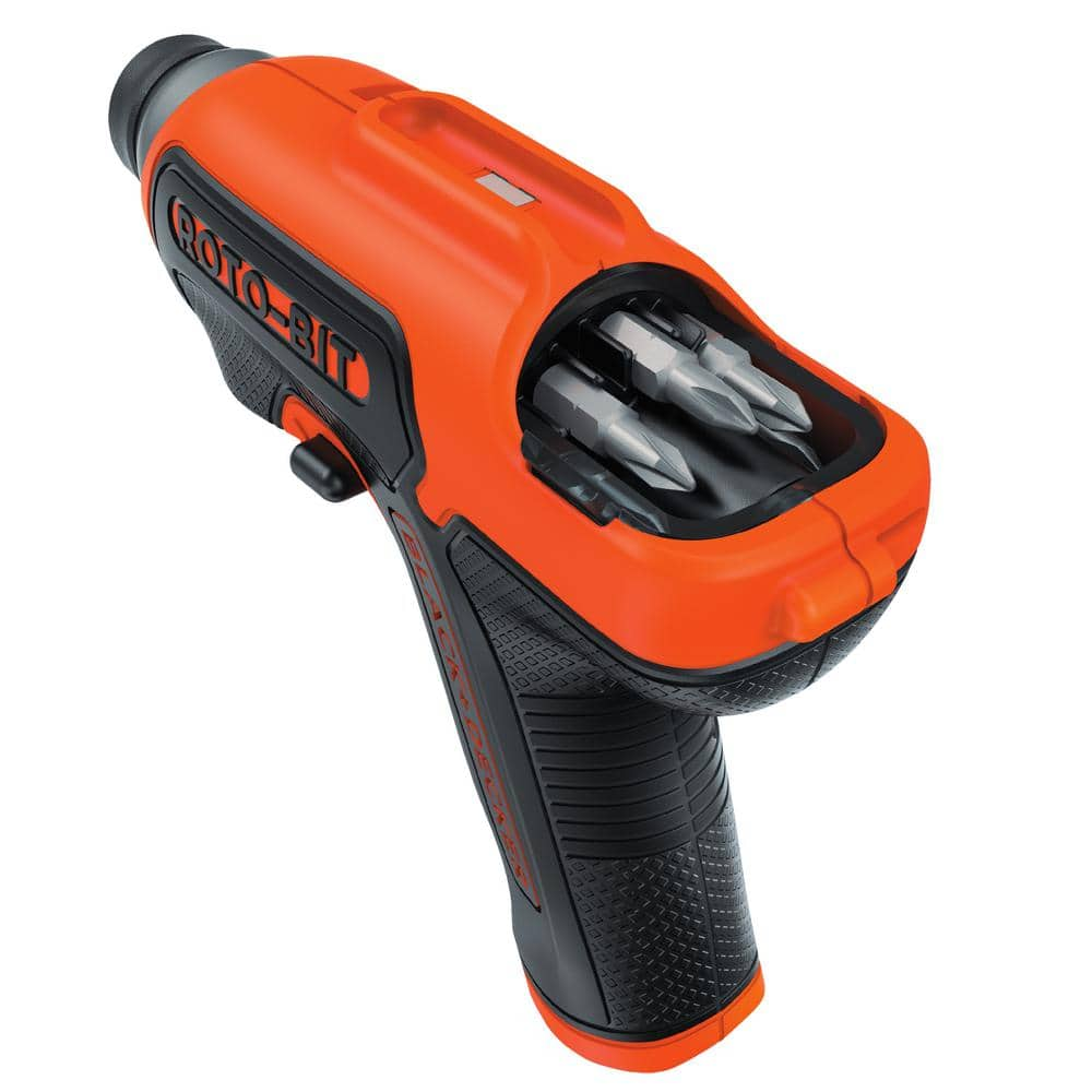 BLACK+DECKER 4V MAX Lithium-Ion Cordless Rechargeable Screwdriver with Charger BDCS50C