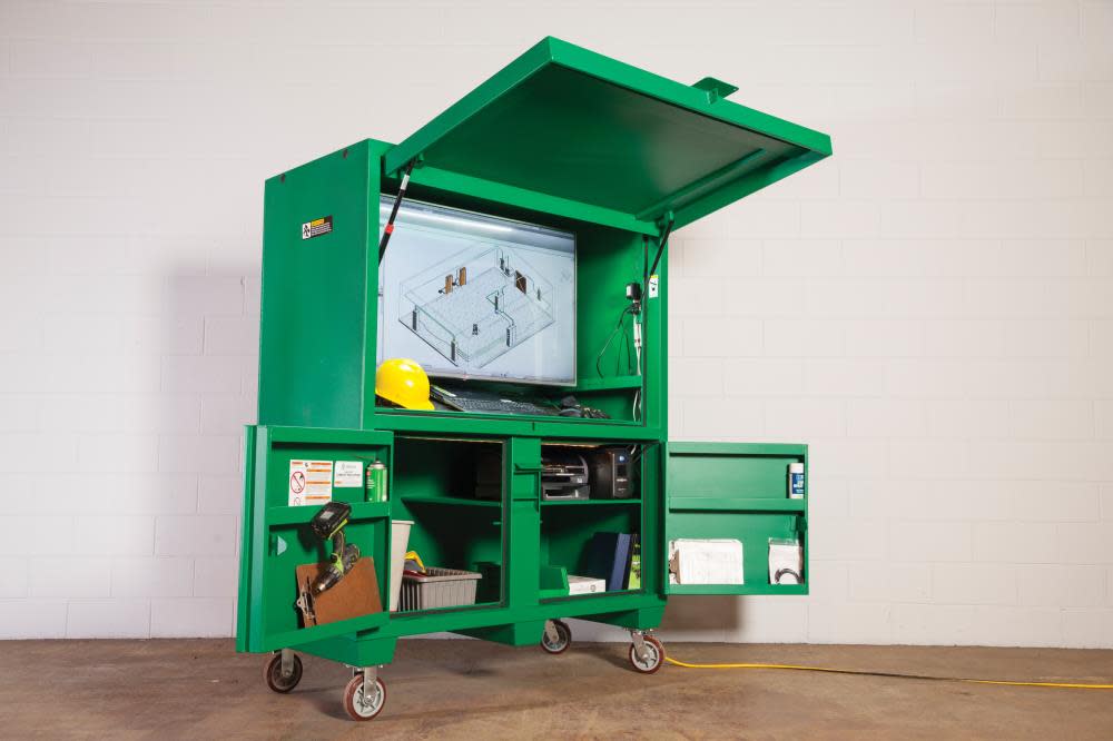 Greenlee Compact Field Office Jobsite Storage Box ;