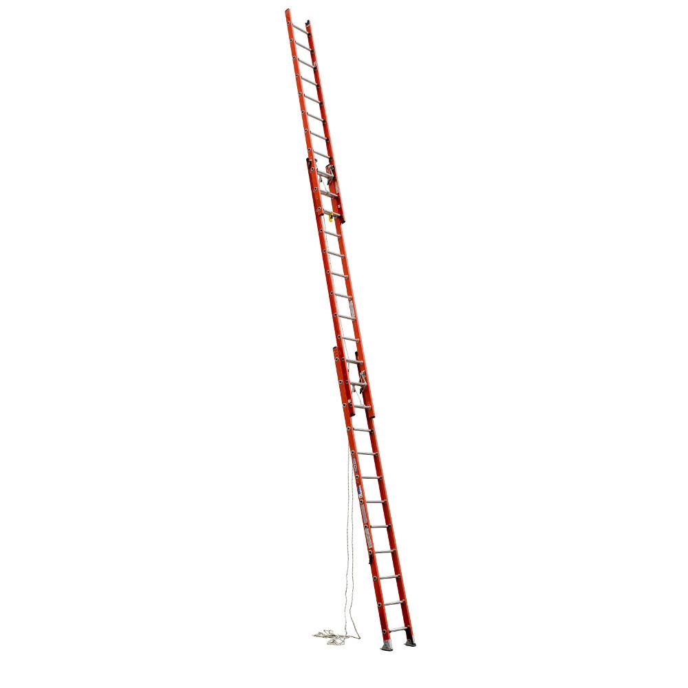 32Ft Type 1A Fiberglass D-Rung Extension Ladder ;