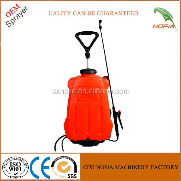 High Pressure Agricultural auto pump battery powered knapsack sprayer