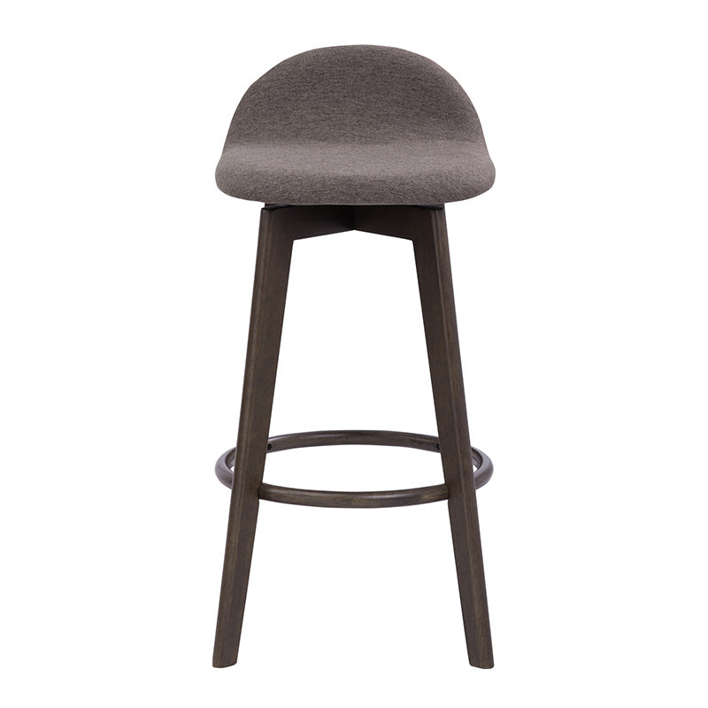 MORA Bar Stool - Chestnut & Walnut