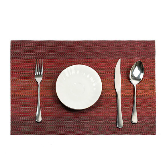 Muka Table Runner and 6 Placemats Set Washable PVC