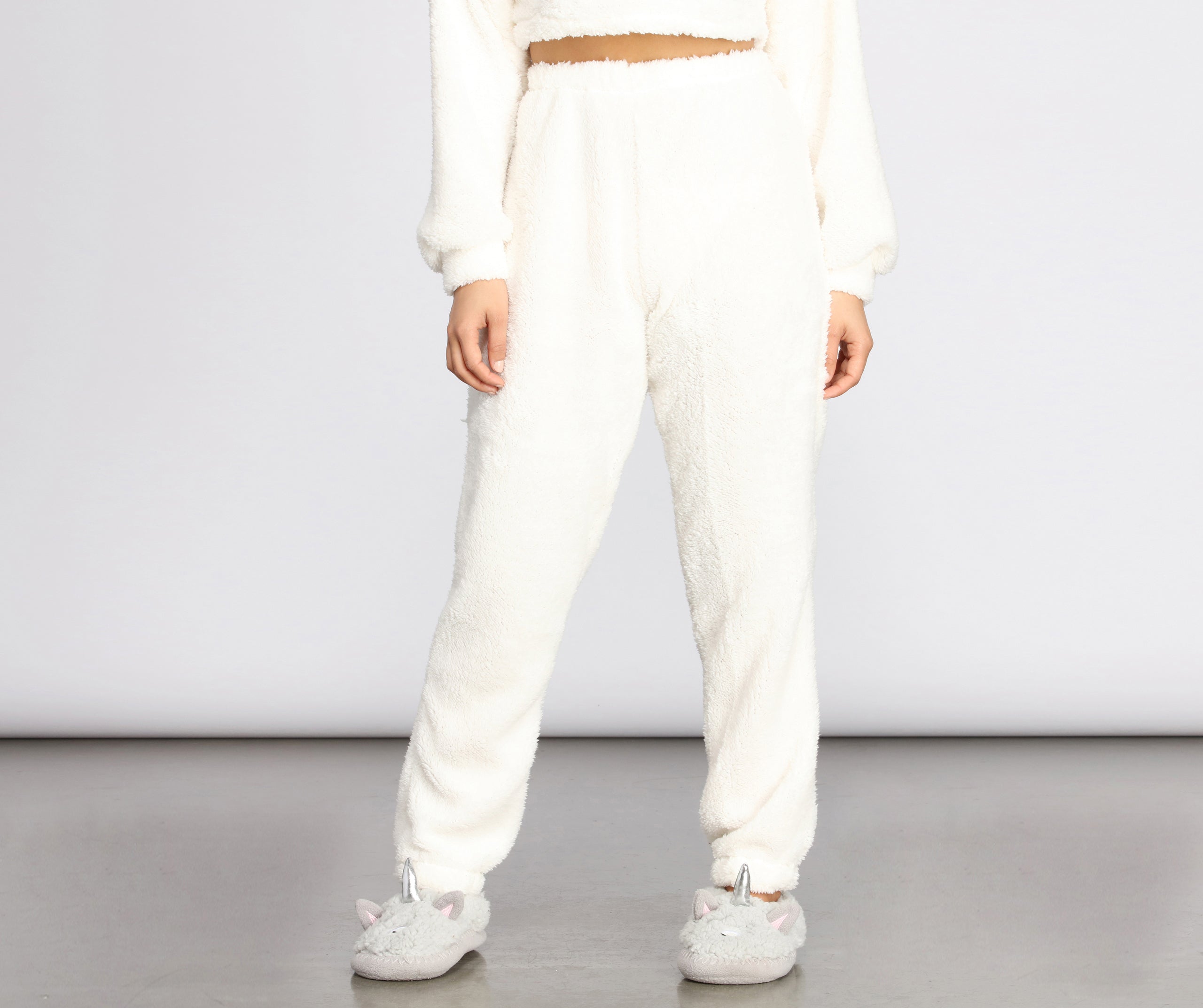 Pj Party Cozy Sherpa Joggers