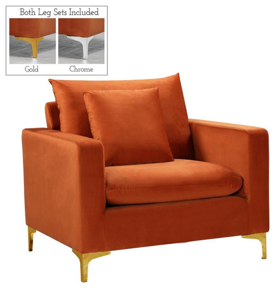 Home Square 3 Piece Furniture Set with Velvet Chair Loveseat and Sofa   Living Room Furniture Sets   by Homesquare  Houzz