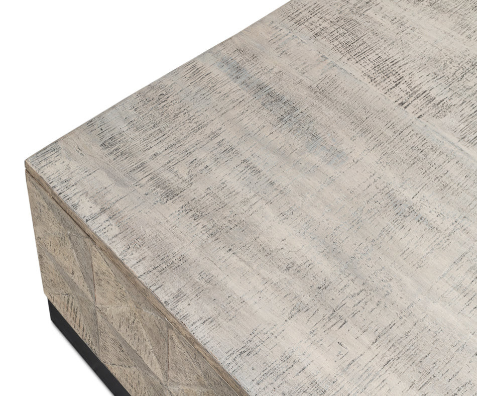 Geo Coffee Table Square Large 36 quot  Eclectic   Coffee Tables   by Sideboards and Things  Houzz