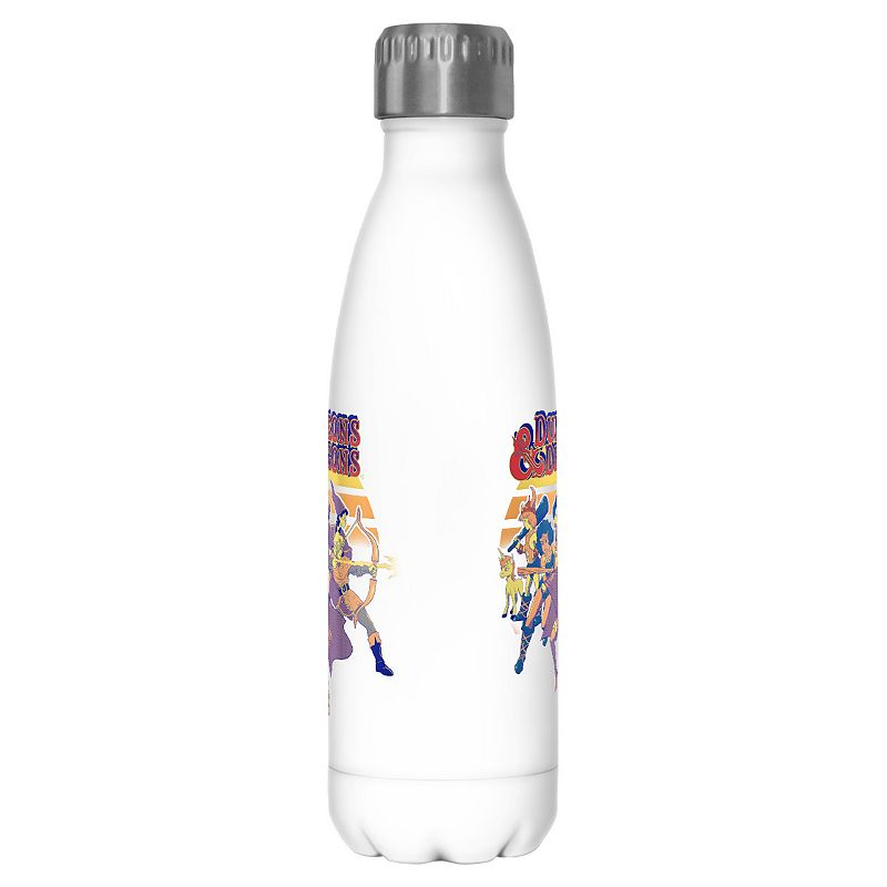 Dungeons and Dragons Retro Cartoons 17-oz. Stainless Steel Water Bottle