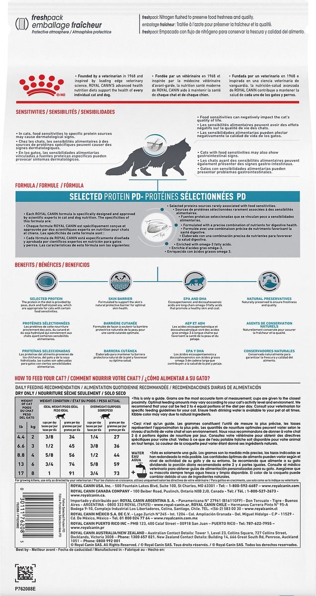 Royal Canin Veterinary Diet Adult Selected Protein PD Dry Cat Food